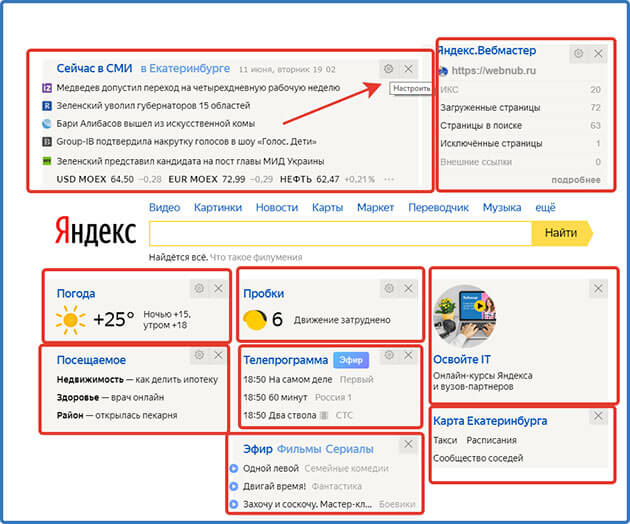 Настройки результатов поиска яндекс браузера